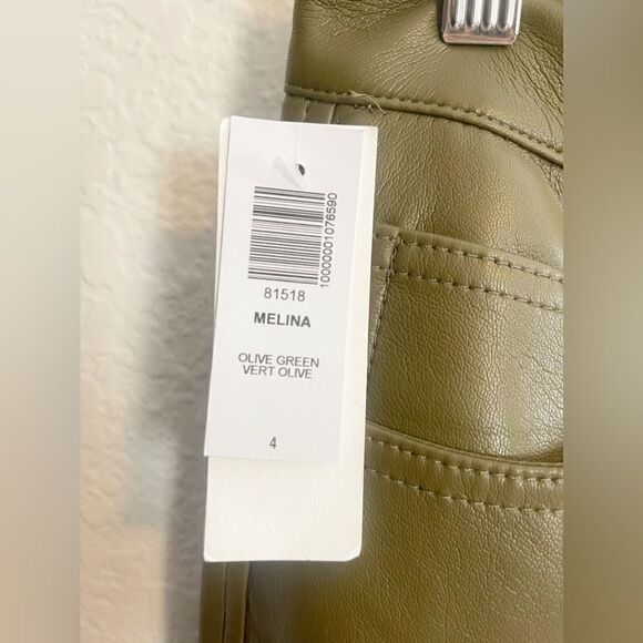 Aritzia Wilfred Melina Pant in Olive green   4. NWT - Picture 4 of 6